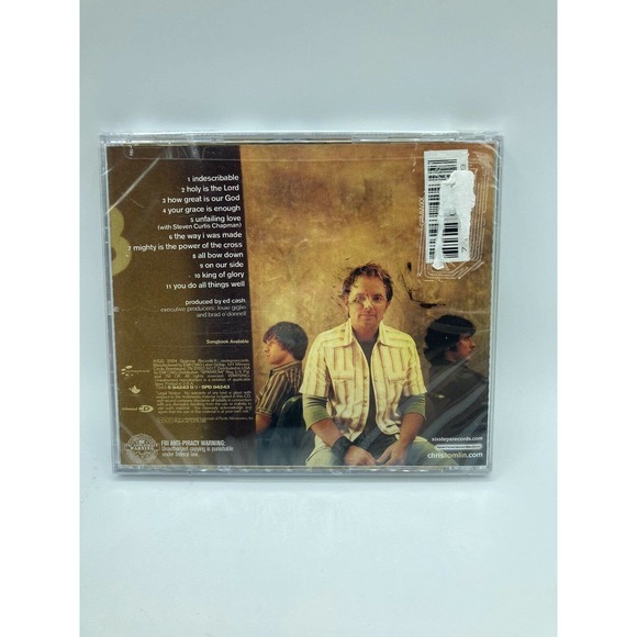 Chris Tomlin Arriving Audio CD How Great is Our God Indescrible New Hype Sticker - Picture 2 of 2